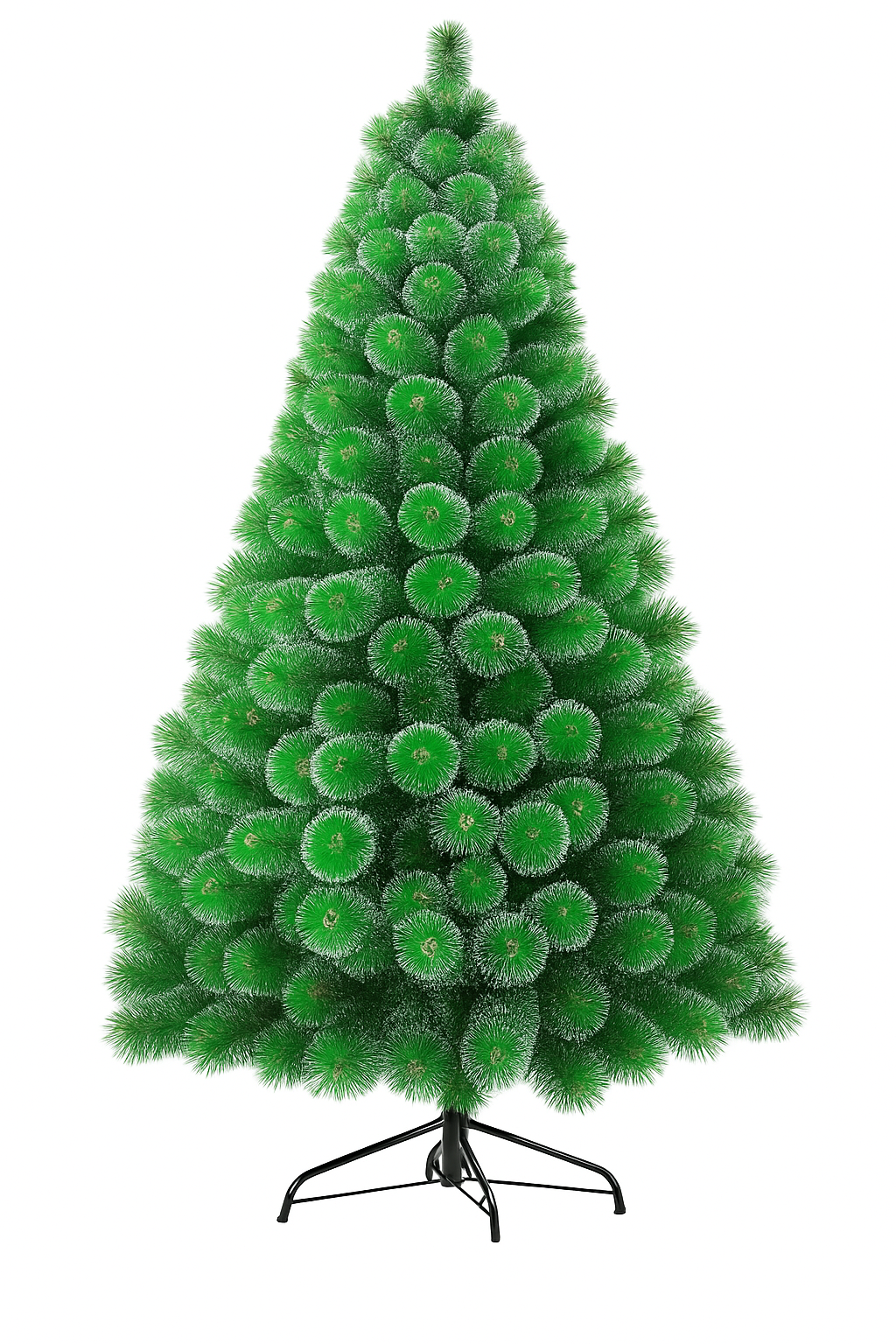Artificial Christmas Tree with Frosted Needles – Available in Multiple Sizes