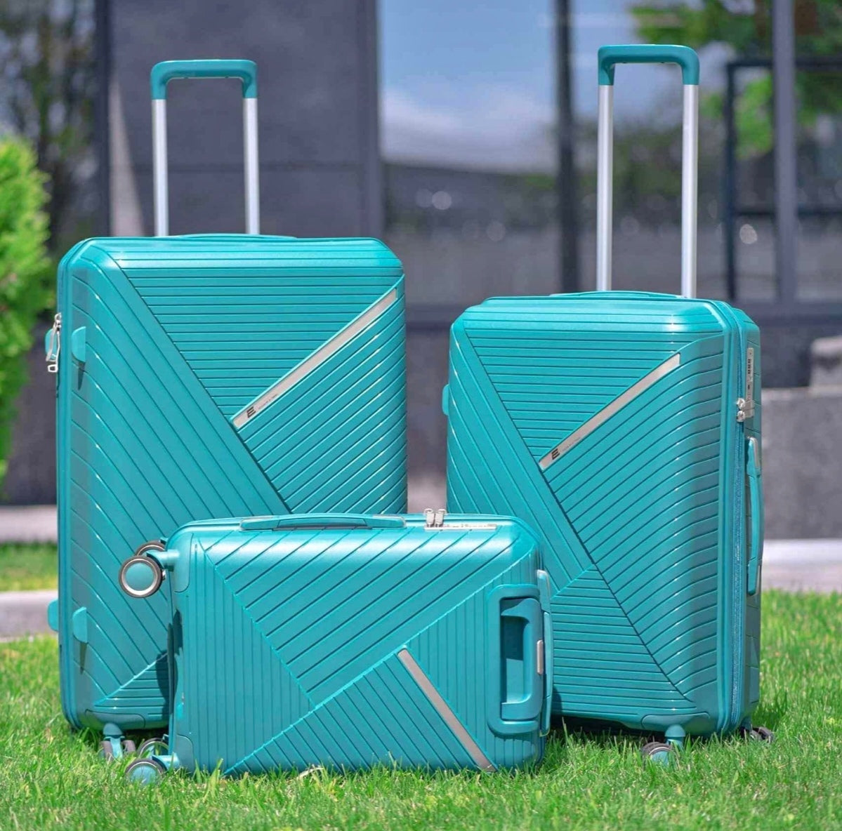 Mooistar 3-Piece Hard-Shell Luggage Set – Lightweight, Durable & Smooth-Rolling Travel Cases