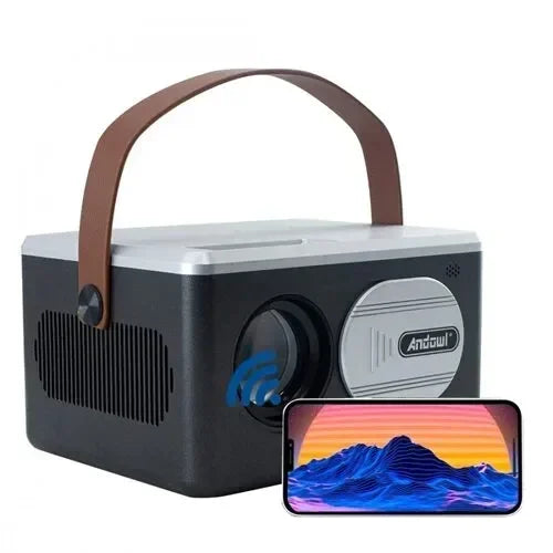 Mini Projector ANDOWL Q HD4800 – Ultra 2K Portable Home Theater Projector (Black)