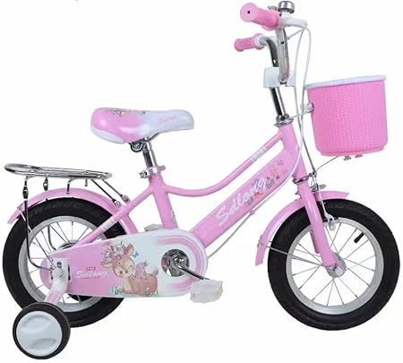 Eco-Ha Kids’ 12″ Single-Speed Bicycle – Pink & Purple girl’s Bike