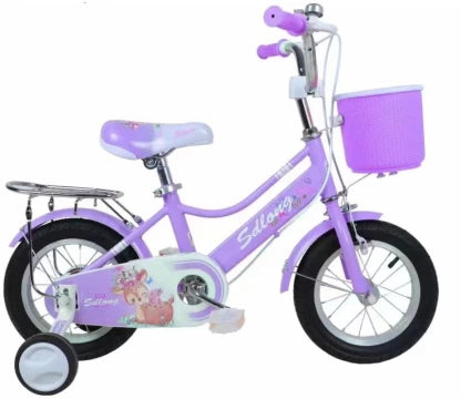 Eco-Ha Kids’ 12″ Single-Speed Bicycle – Pink & Purple girl’s Bike
