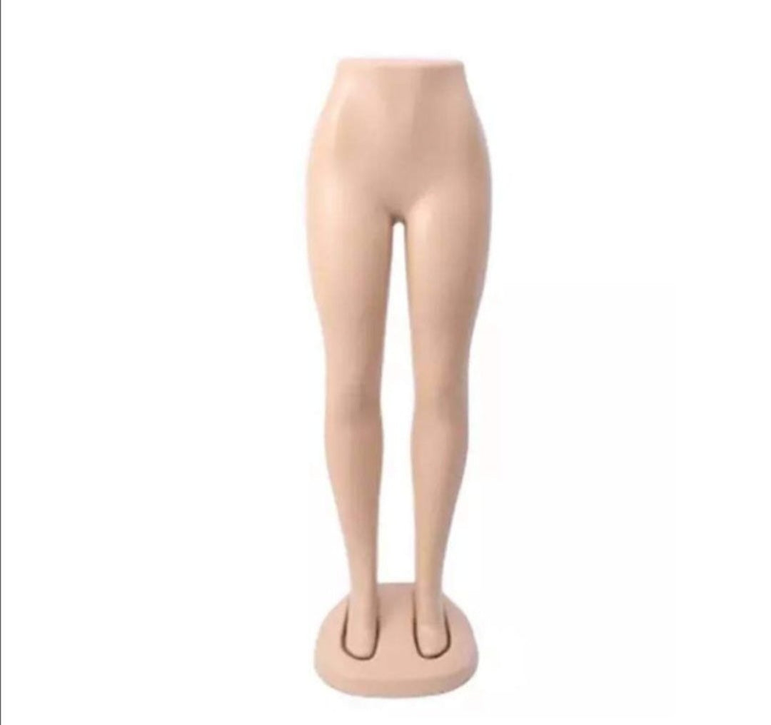 Female Lower Body Plastic Mannequin – 120cm Store Display Dummy with Solid Base for Pants, Skirts & Lingerie