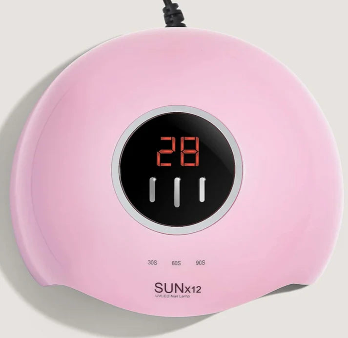 SUNUV SUNX 54 W Smart UV LED Nail Lamp – 54 W LED/UV Gel Nail Dryer with Timer & Infrared Sensor