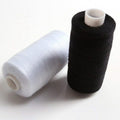 Polyester Sewing Thread 800m – White or Black Strong All-Purpose Thread