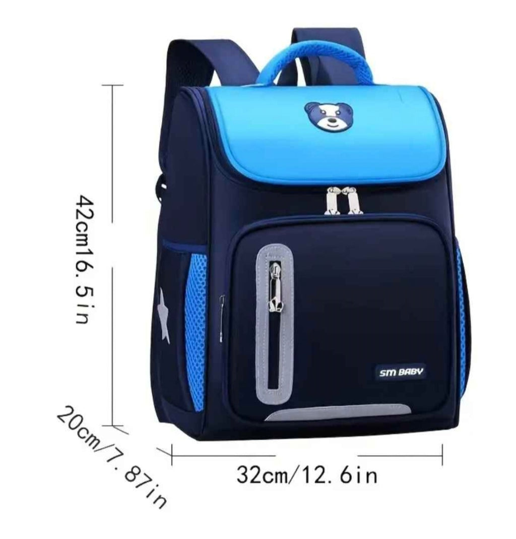 Kids School Bag with Reflectors – Small Backpack for Boys & Girls